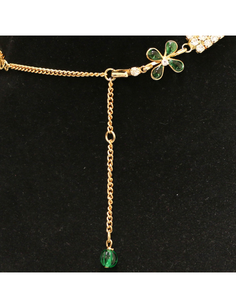 Collier MARGUERITE DE VALOIS pâte de verre