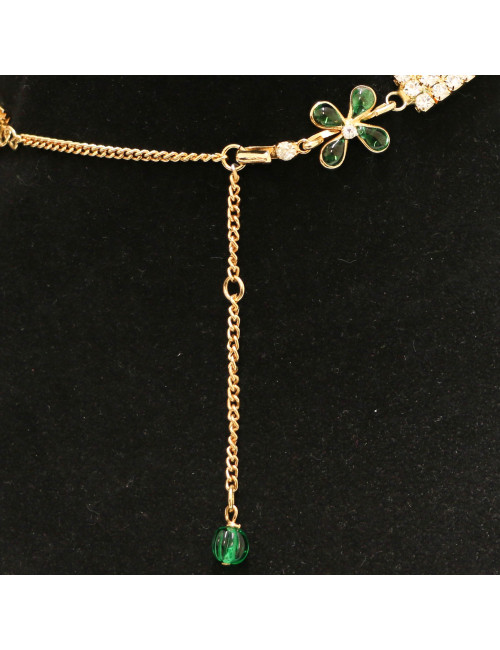 Choker MARGUERITE DE VALOIS pâte de verre