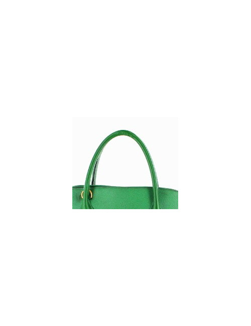 Bolide HERMES bicolore bleu & vert GM