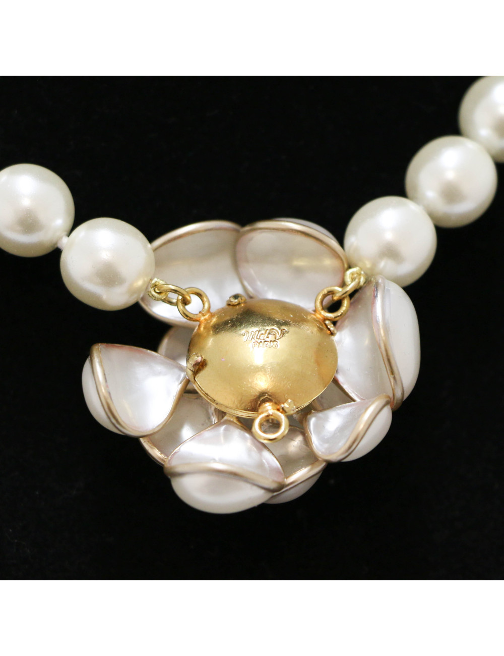 Collier MARGUERITE DE VALOIS pâte de verre