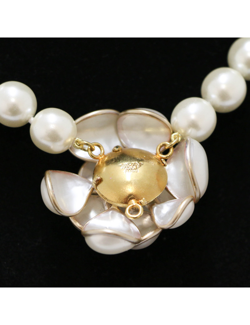 Collier MARGUERITE DE VALOIS pâte de verre