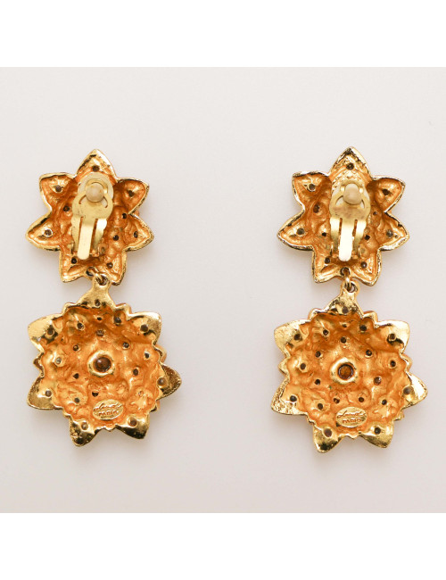 Clips LORENZ Paris pendants Vintage