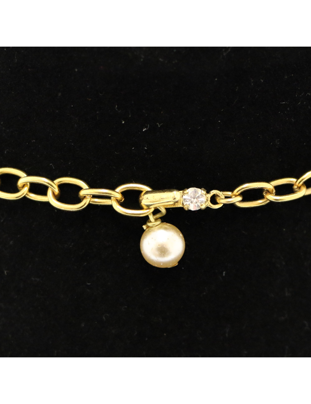 Collier MARGUERITE de VALOIS strass pâte de verre