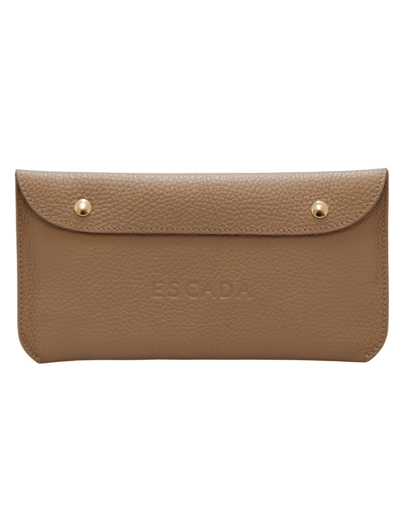Pochette ESCADA cuir taupe