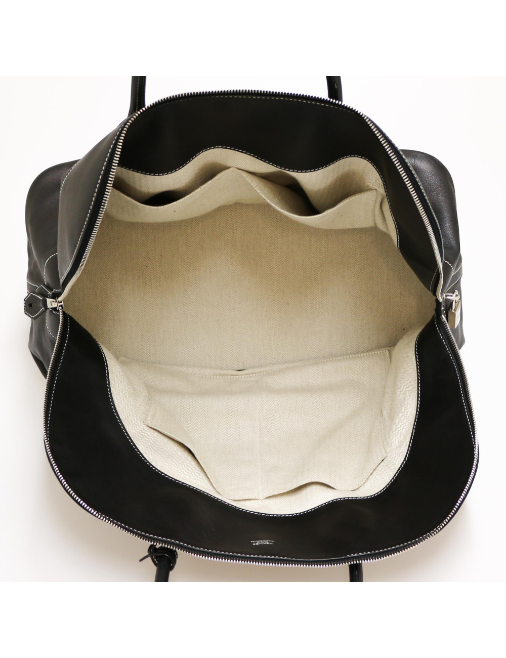 HERMES black Bolide Relax travel bag