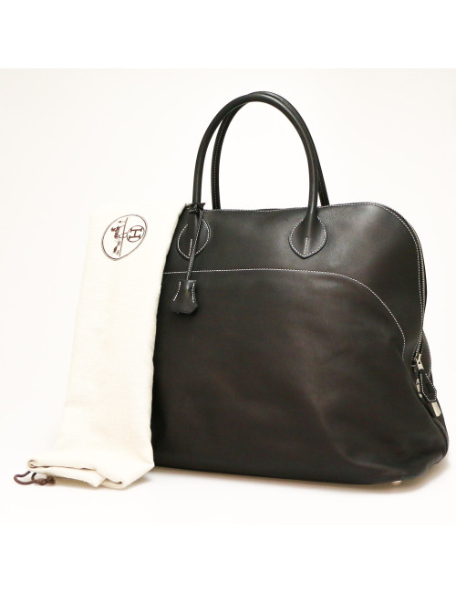 HERMES black Bolide Relax travel bag