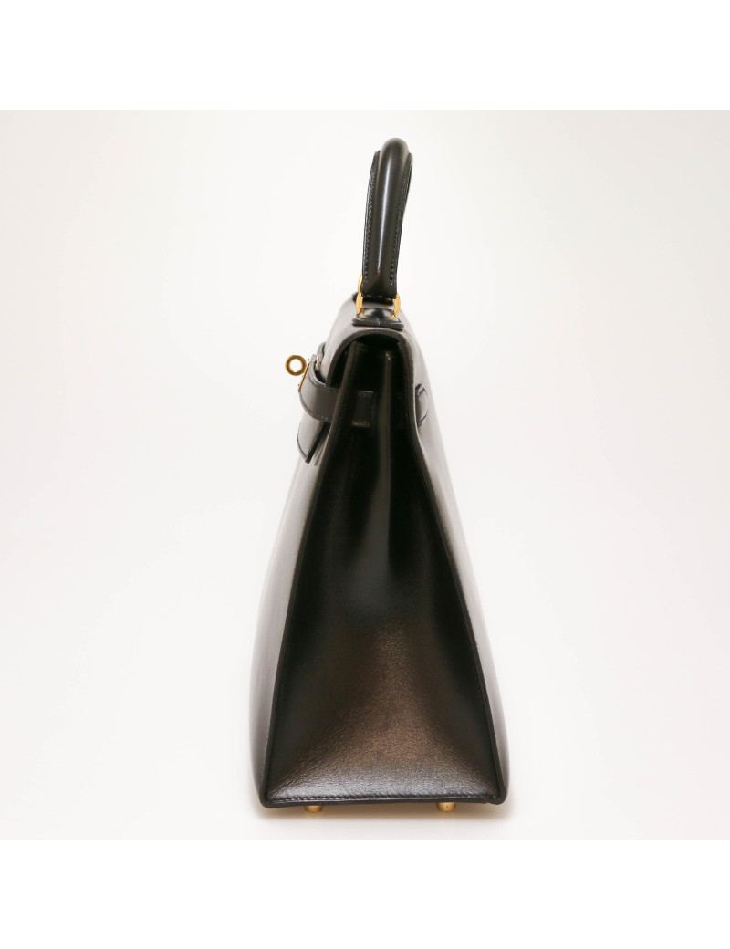 Sac HERMES Kelly 32 box vintage