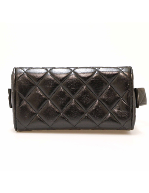 CHANEL vintage black vanity bag