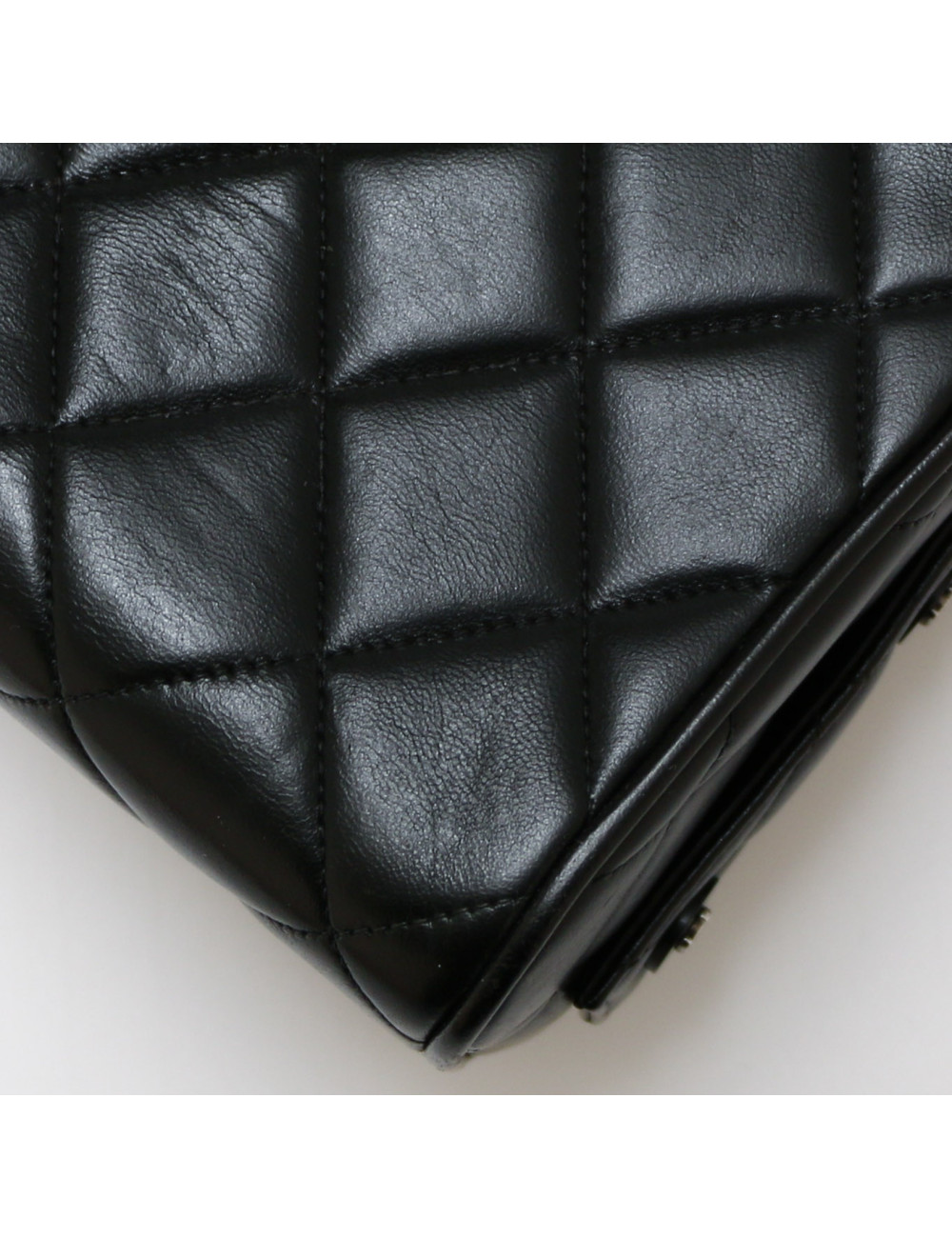 CHANEL vintage black vanity bag