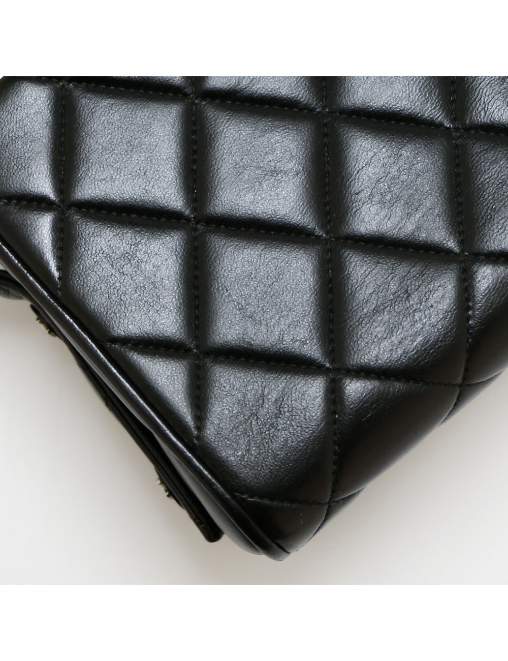 CHANEL vintage black vanity bag