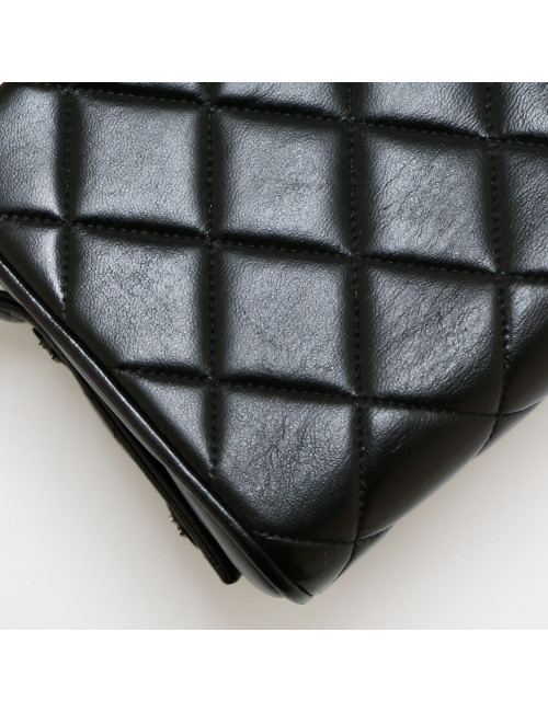 CHANEL vintage black vanity bag