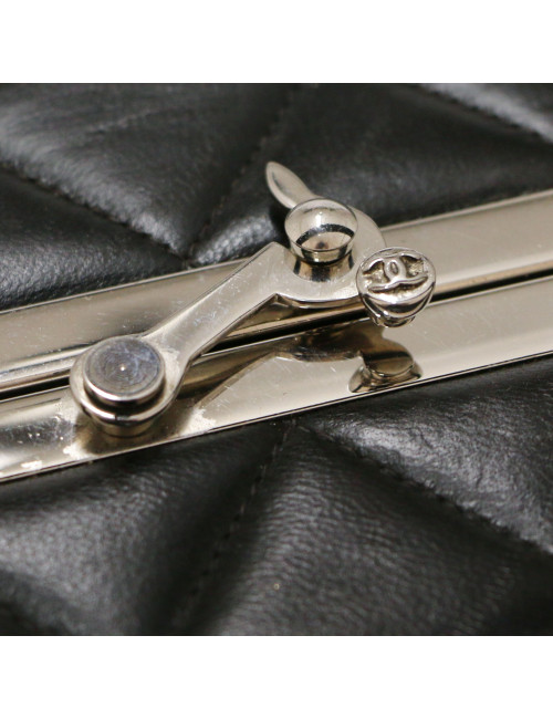 CHANEL vintage black vanity bag