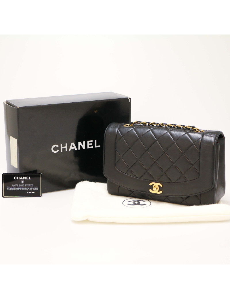 Sac vintage CHANEL noir