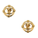 Clips ronds CHANEL vintage 