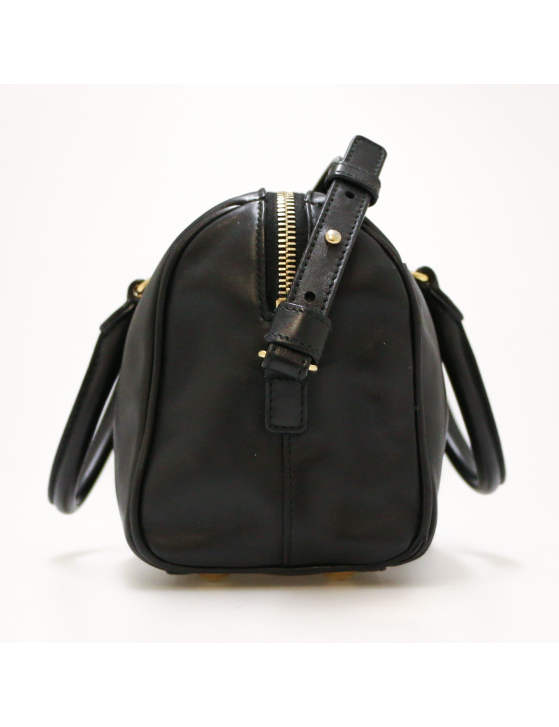 Sac Duffle SAINT LAURENT cuir noir