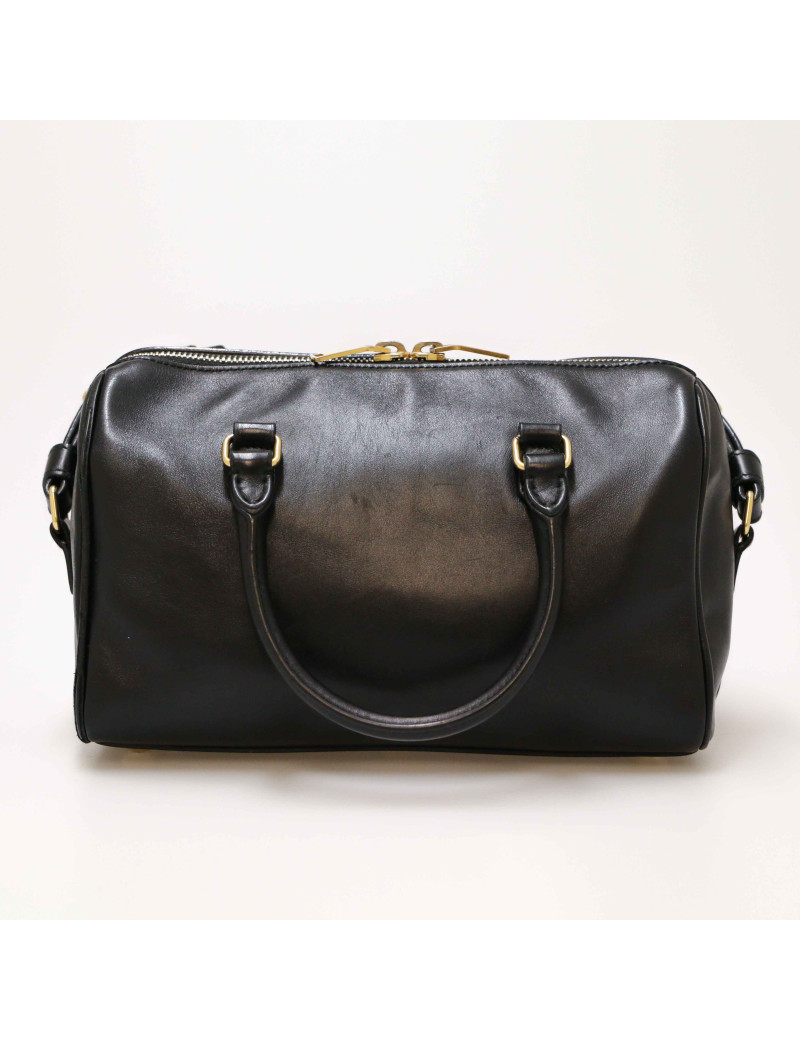 Sac Duffle SAINT LAURENT cuir noir