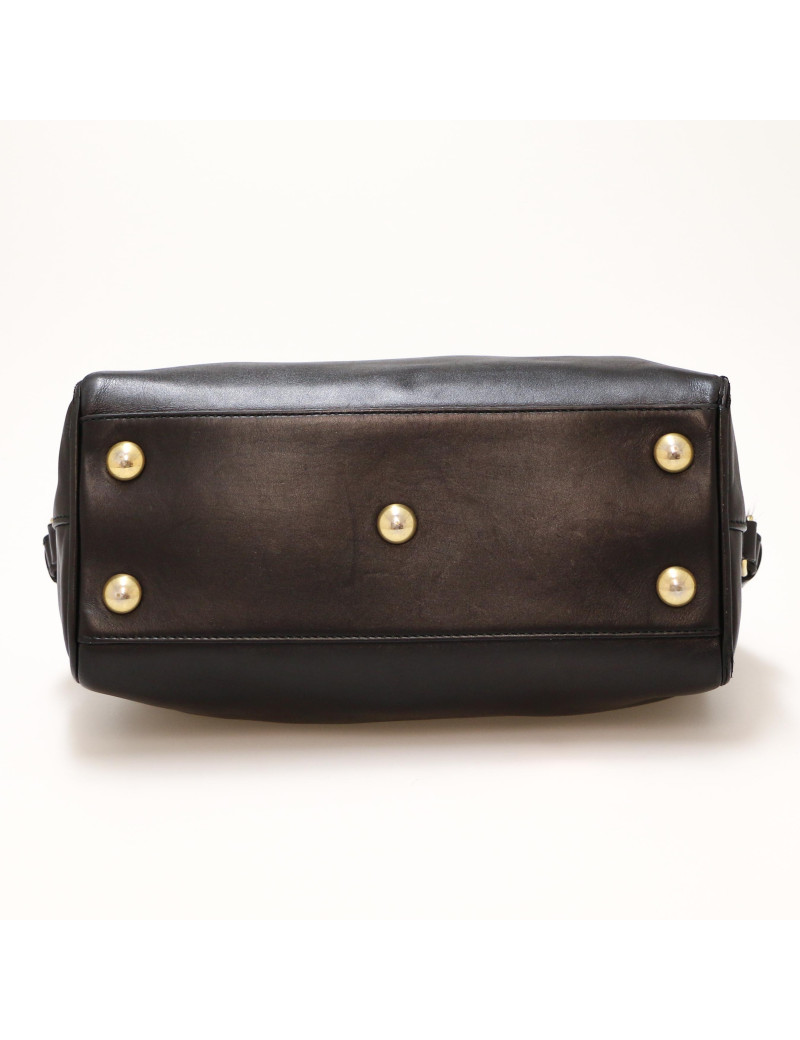 Sac Duffle SAINT LAURENT cuir noir