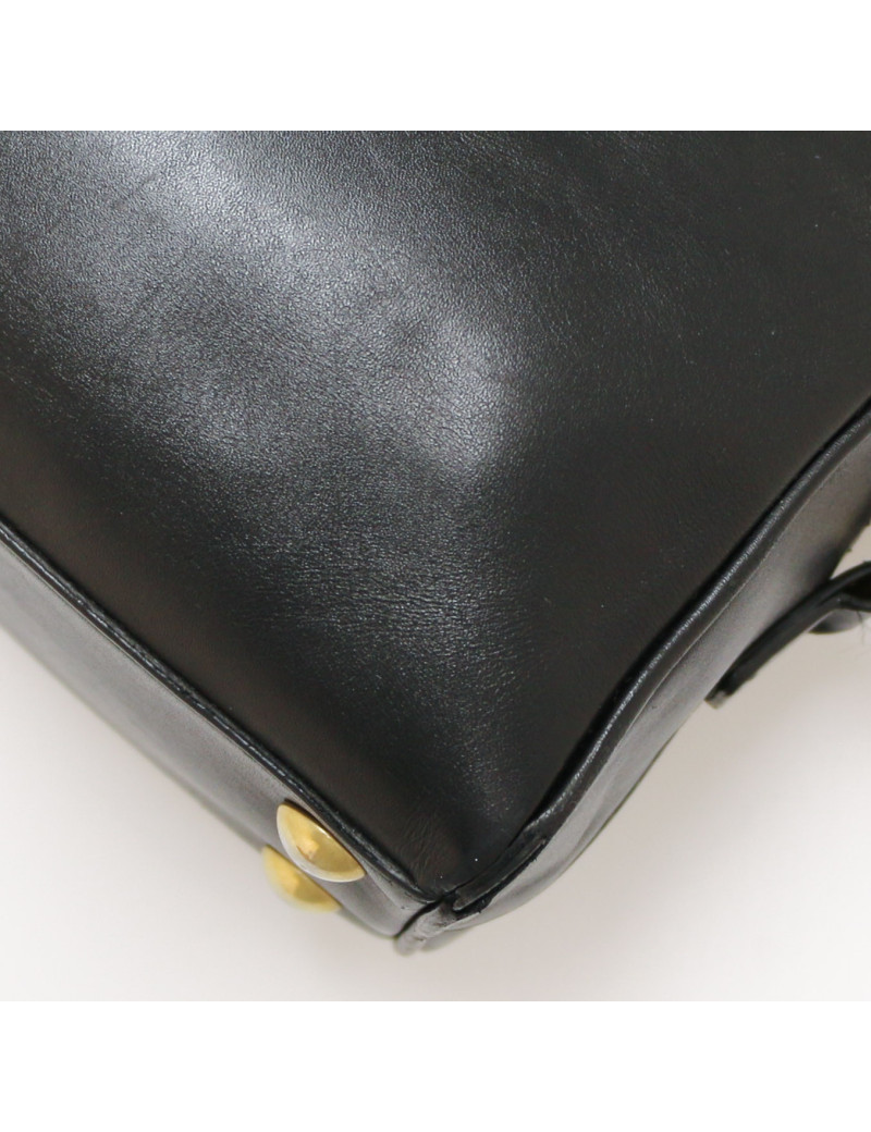 Sac Duffle SAINT LAURENT cuir noir