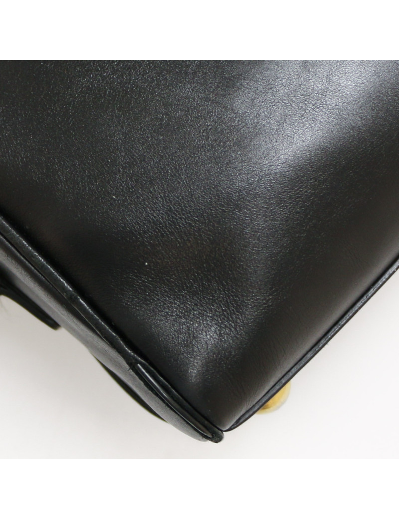 Sac Duffle SAINT LAURENT cuir noir