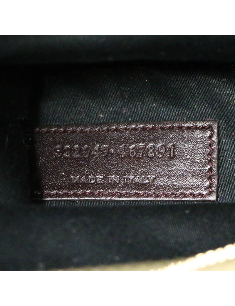 Sac Saint Laurent Duffle daim prune