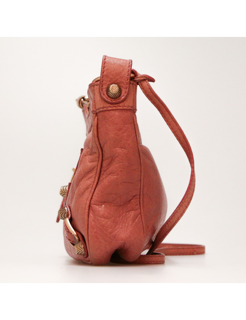 Sac Hip BALENCIAGA cuir rose