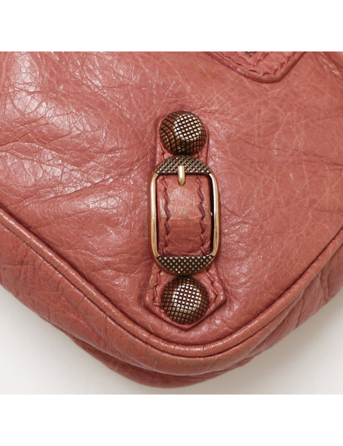 Sac Hip BALENCIAGA cuir rose