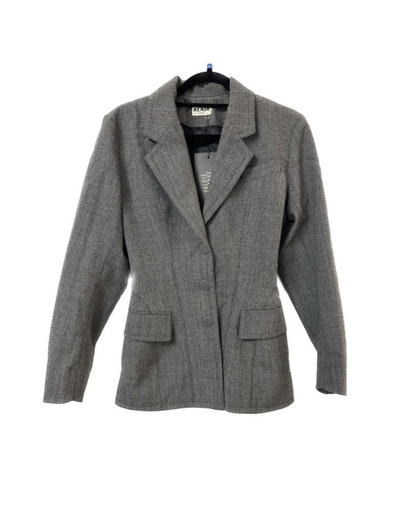 Veste T 38 ALAIA grise