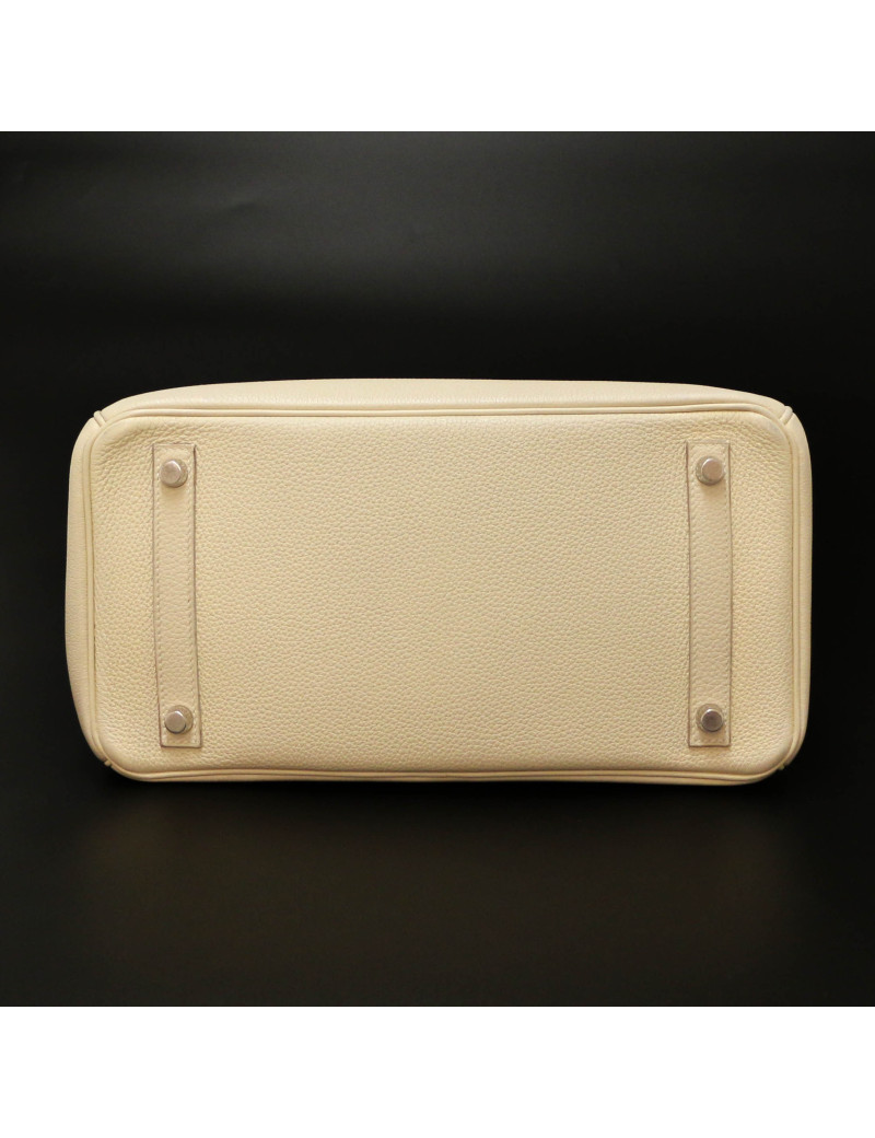 Birkin 30 hermes togo craie