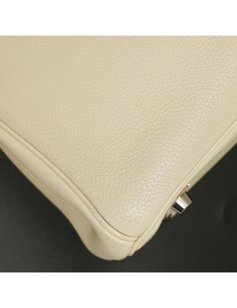 Birkin 30 hermes togo craie