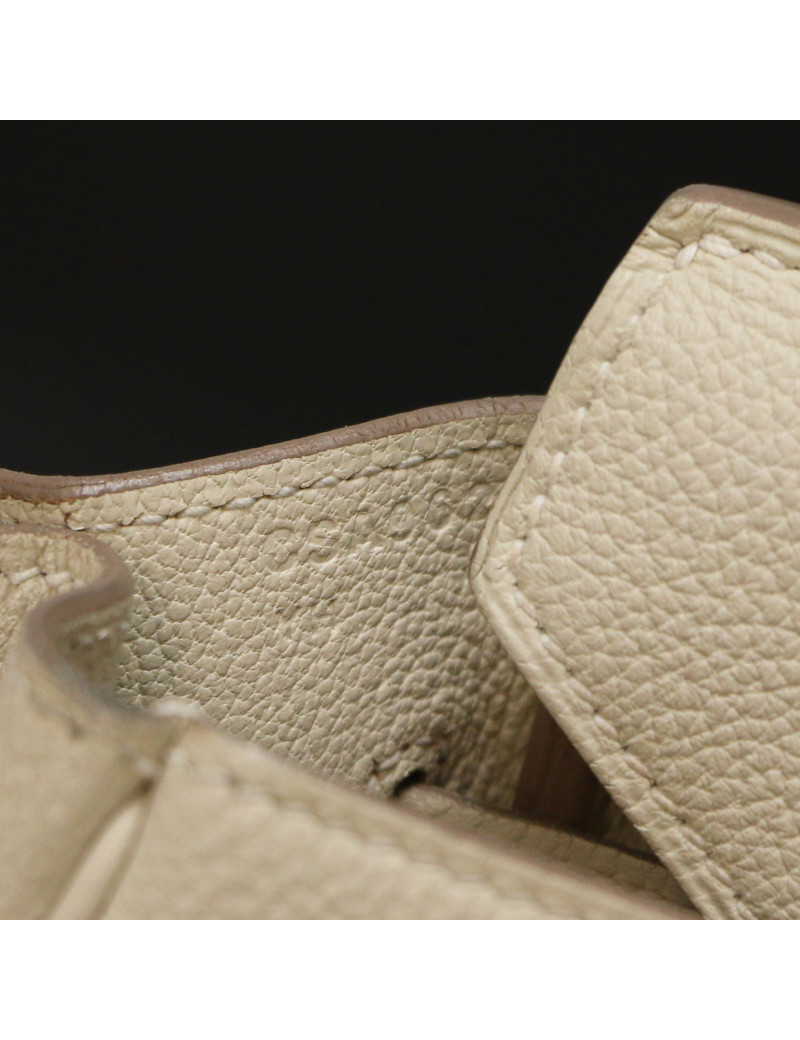 Birkin 30 hermes togo craie