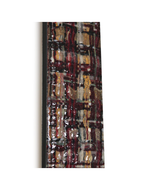 Paire de skis CHANEL façon tweed