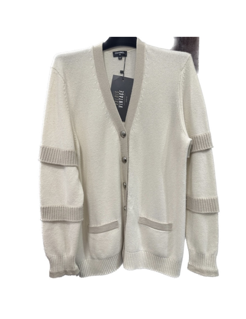 Long cardigan T 42 CHANEL cachemire