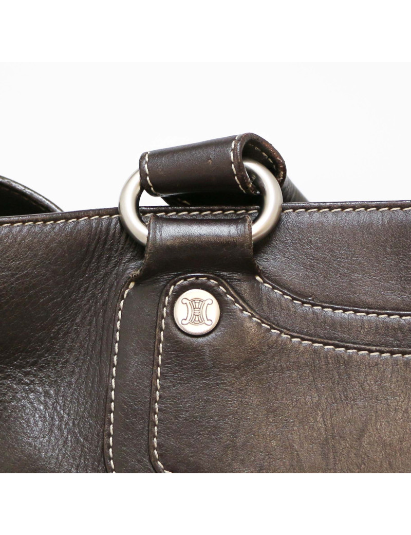 Sac CELINE marron vintage