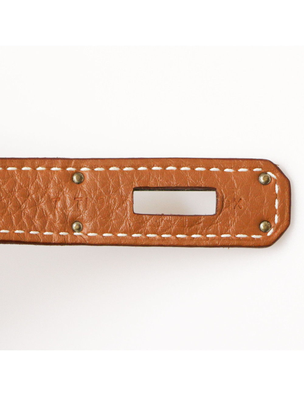 HERMES Kelly II 35 gold Togo leather