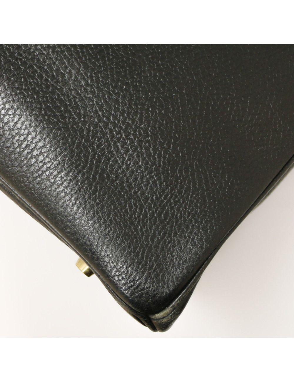 Birkin 35 noir HERMES vache ardennes