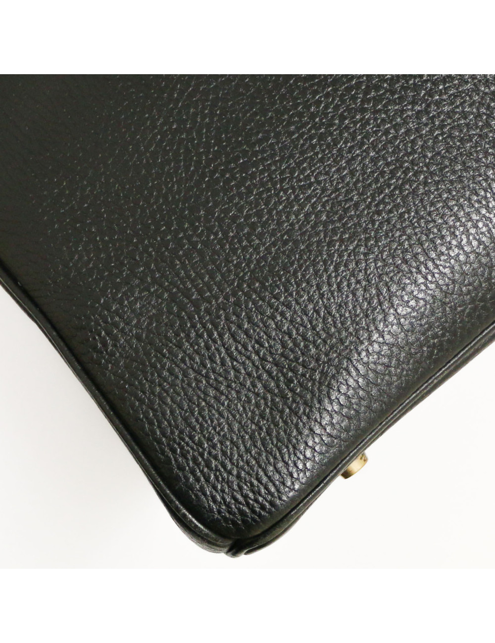 Birkin 35 noir HERMES vache ardennes