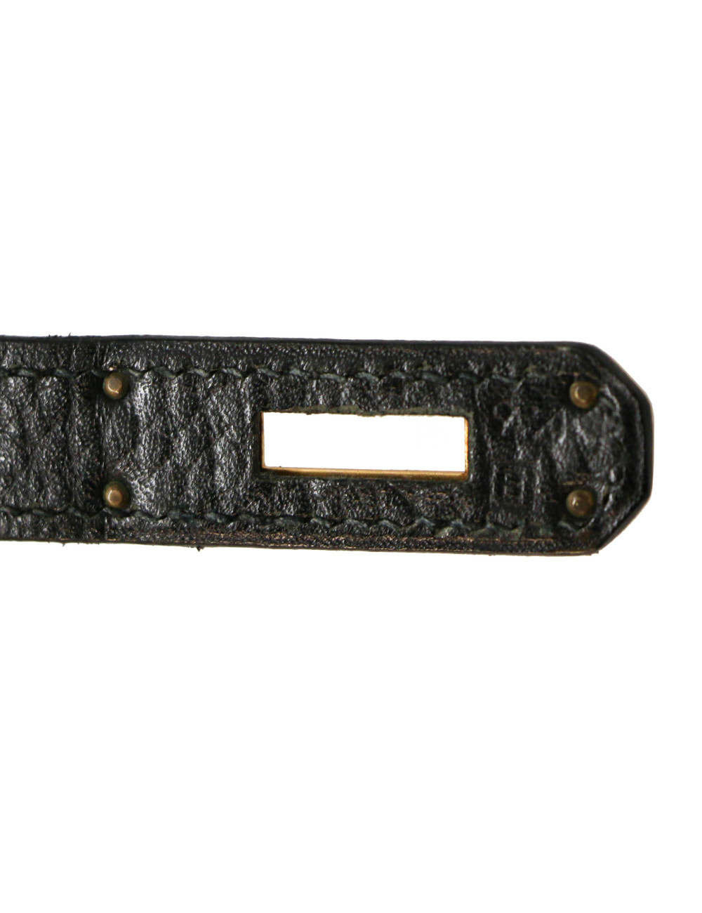 Birkin 35 noir HERMES vache ardennes