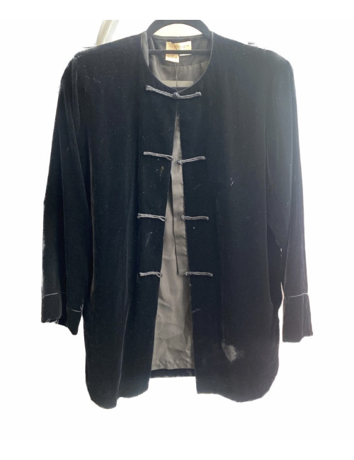 Veste VICTOIRE velours noir