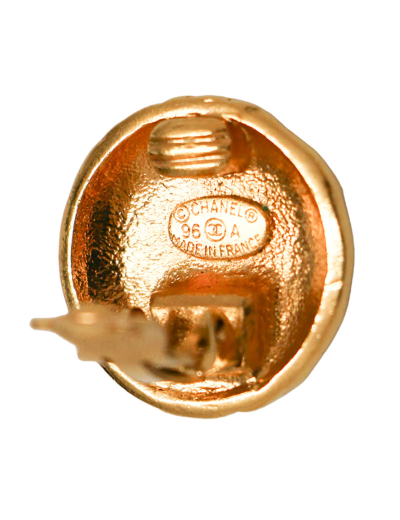 Clips ronds CC CHANEL