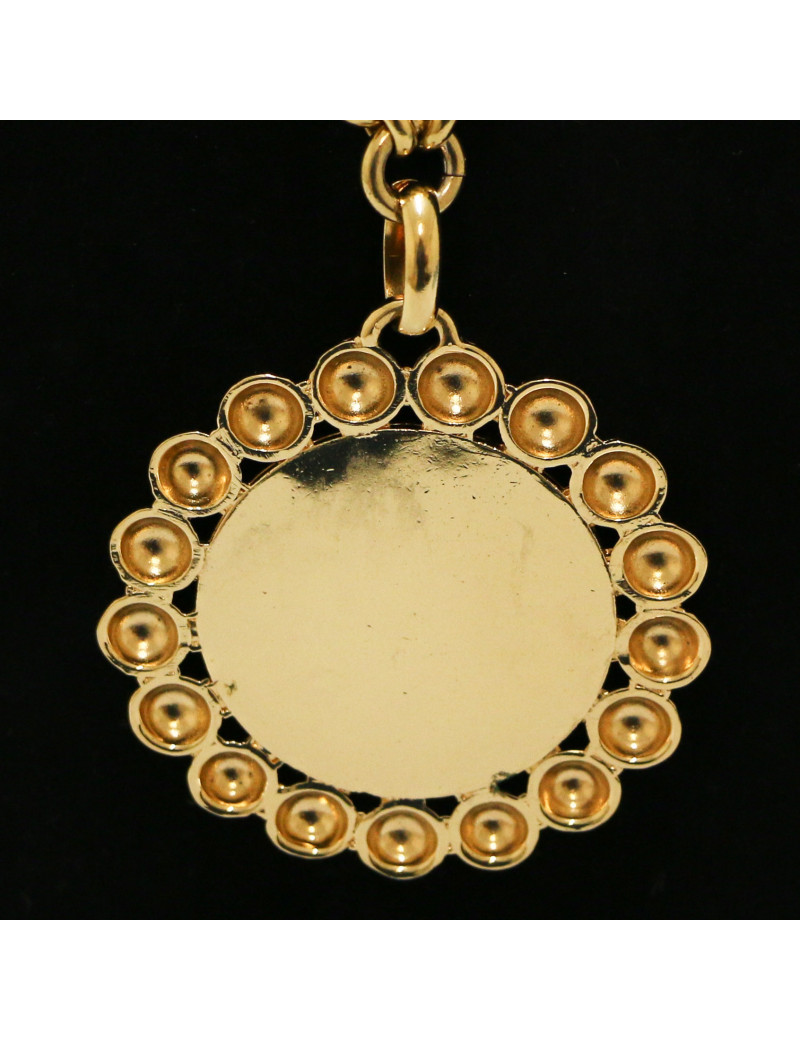 Sautoir vintage CHANEL rond