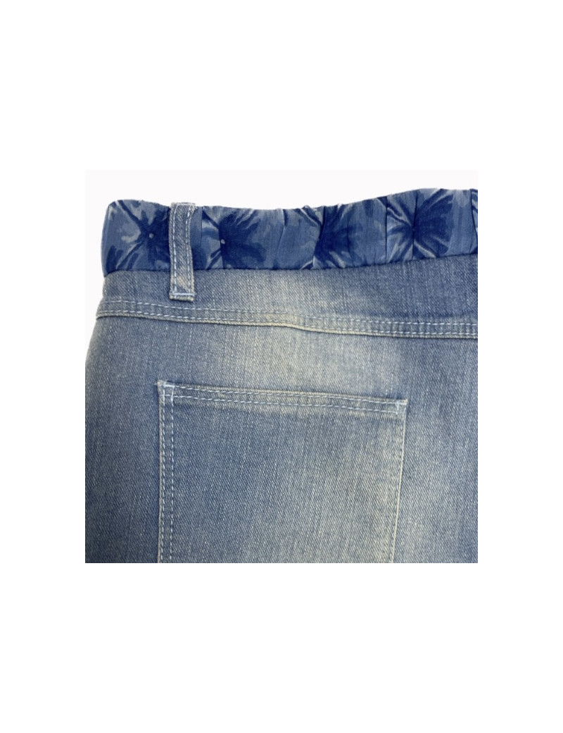 Short T 38 CHANEL denim bleu