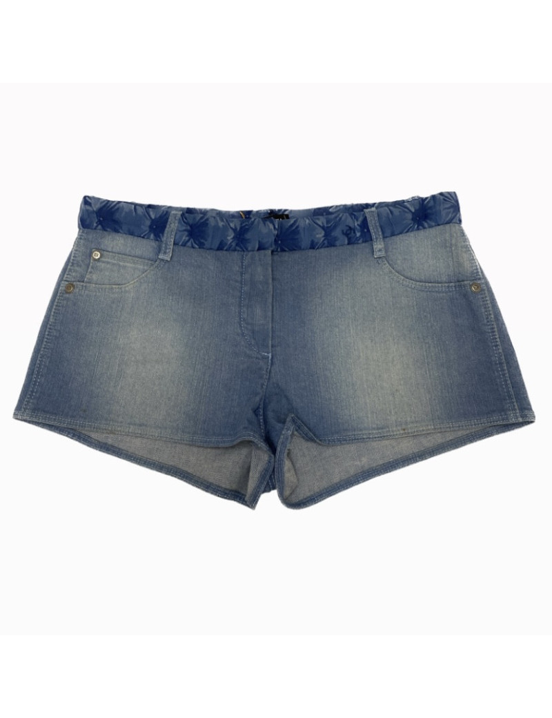 Short T 38 CHANEL denim bleu