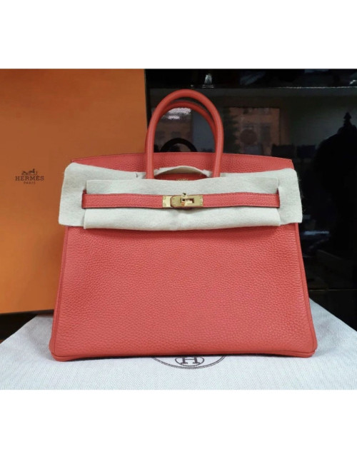 Birkin 25 HERMES capucine 