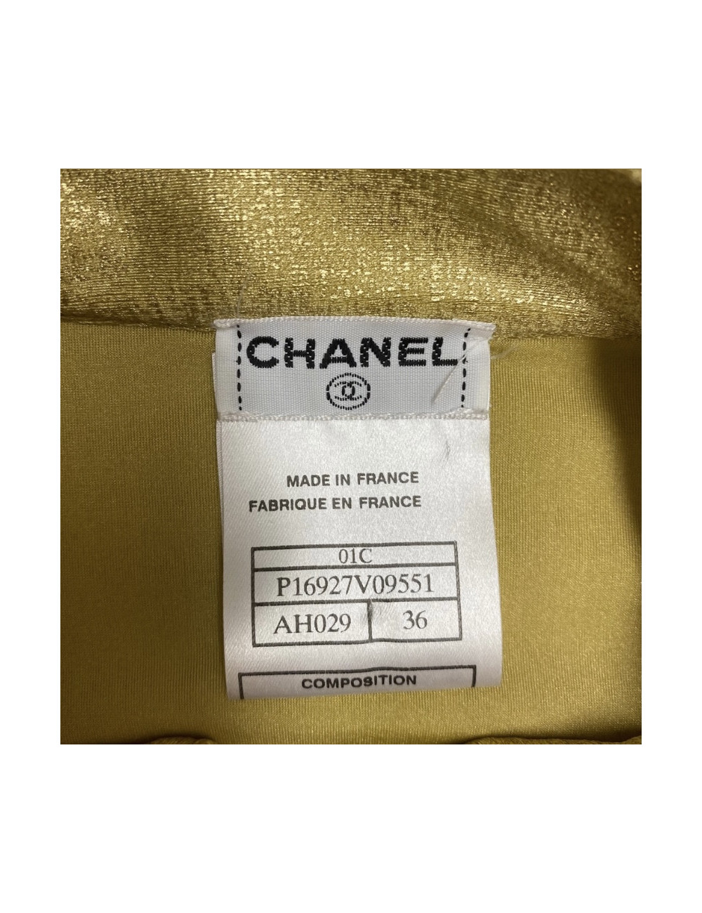 Crop top T 36 CHANEL