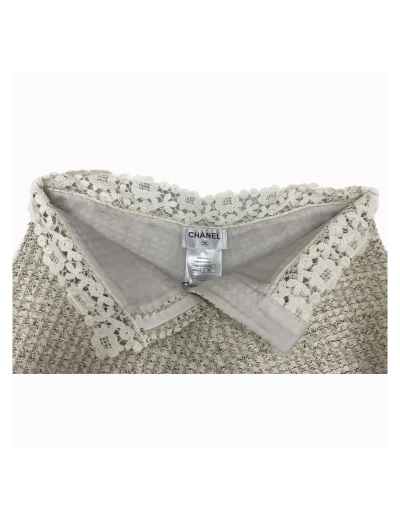 Short CHANEL tweed T38 beige