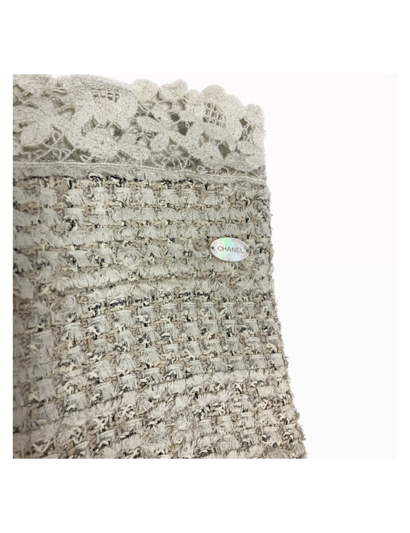 Short CHANEL tweed T38 beige