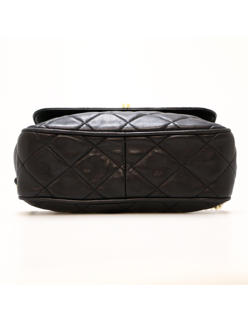 Sac Camera noir vintage CHANEL