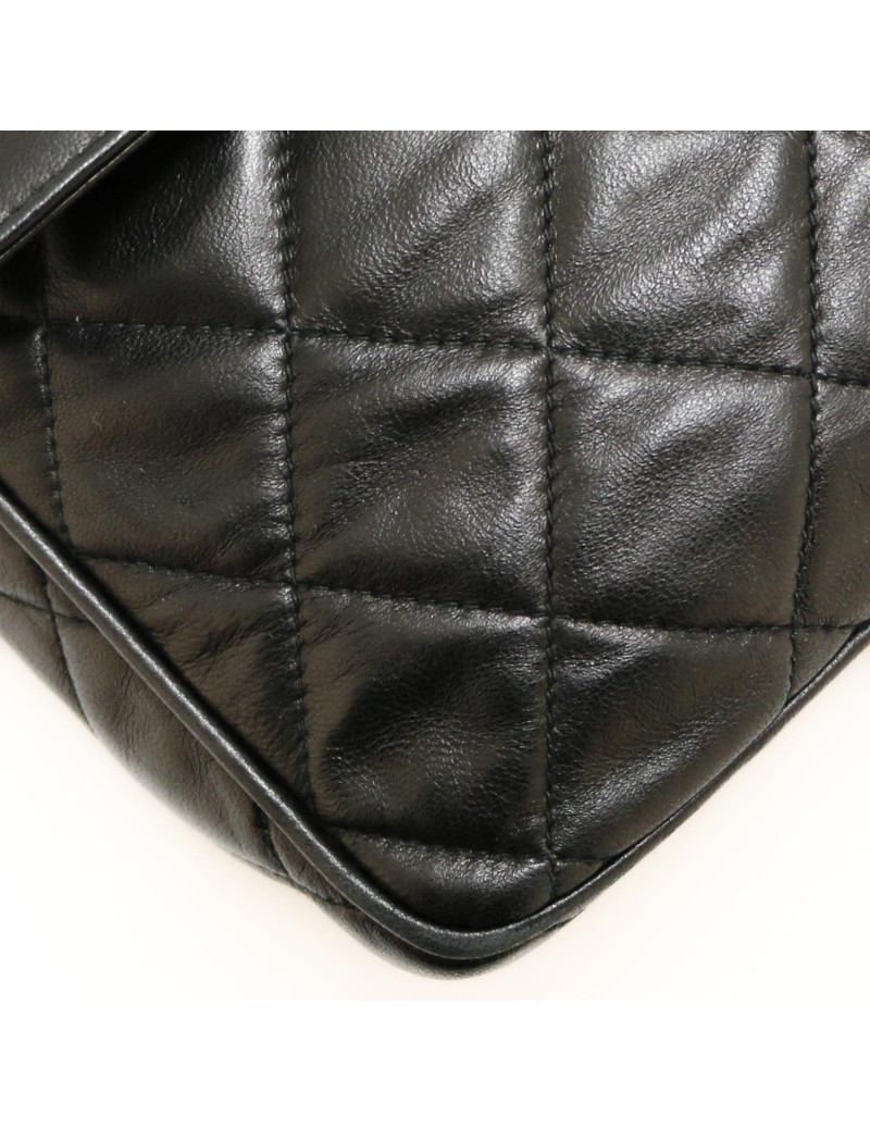 Sac Camera noir vintage CHANEL
