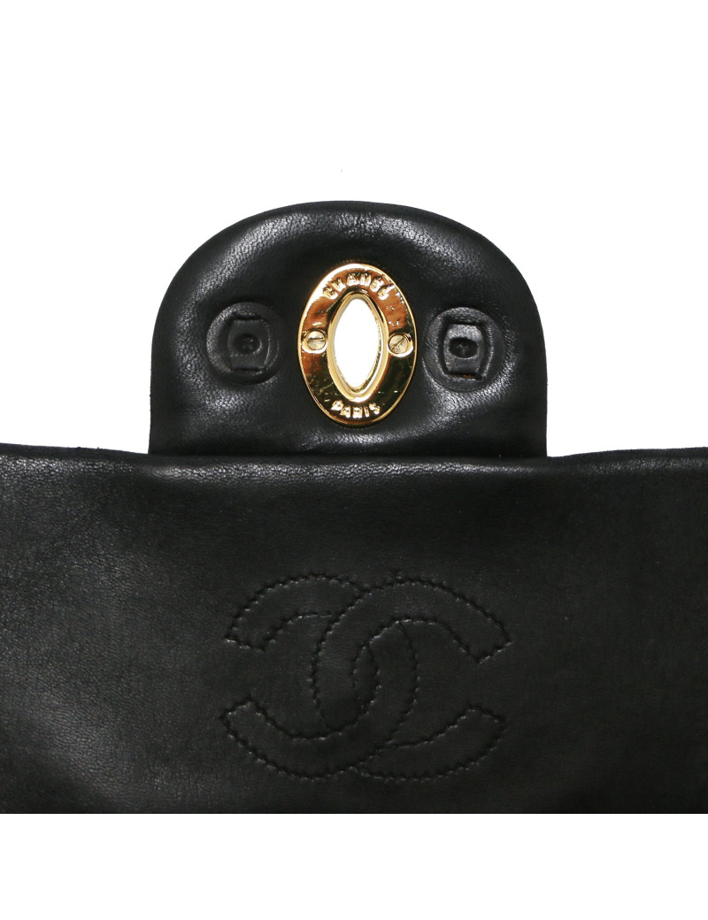 Maxi Jumbo Chanel vintage noir