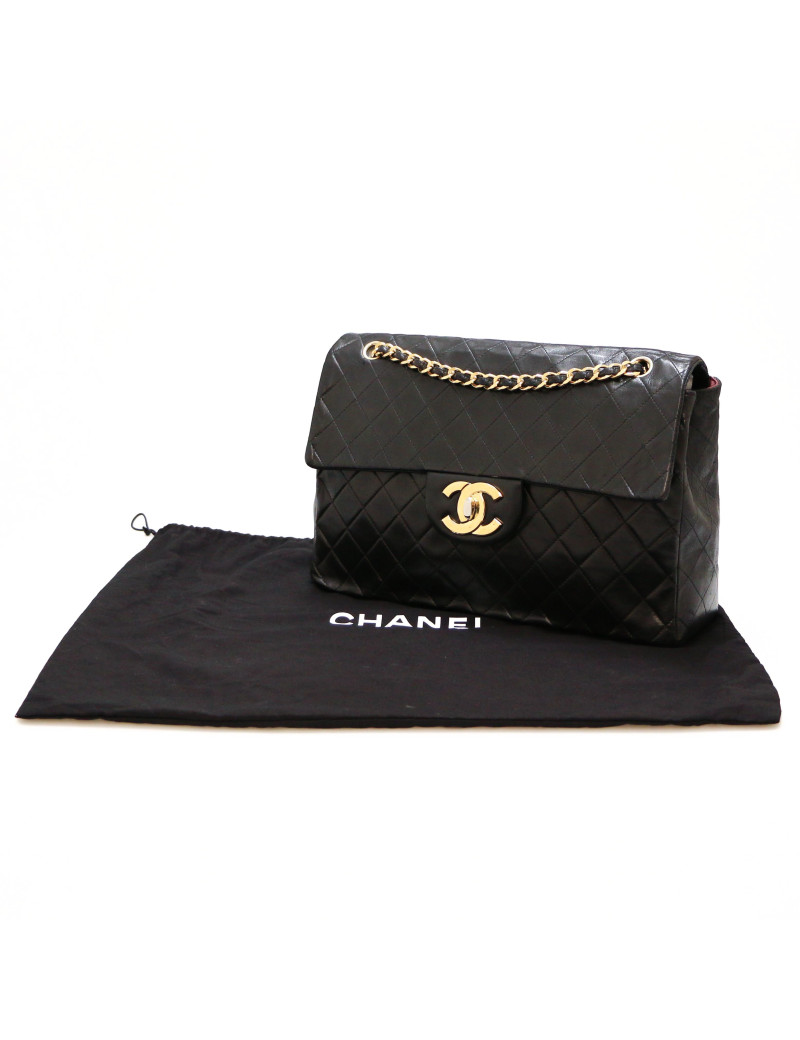 Maxi Jumbo Chanel vintage noir